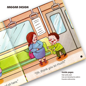 <span class=keywords><strong>Livre</strong></span> d'histoires illustré en anglais pour enfants en gros : Je suis très poli – <span class=keywords><strong>Livre</strong></span> d'apprentissage des bonnes manières pour la maternelle et la petite enfance - Product Image 4