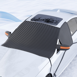 <span class=keywords><strong>Pare</strong></span>-<span class=keywords><strong>neige</strong></span> de voiture Oxford à 3 fenêtres et 6 sangles, en PE laminé, matériau épaissi à trois couches, installation de type <span class=keywords><strong>crochet</strong></span> pour <span class=keywords><strong>pare</strong></span>-brise avant - Product Image 1