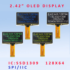 2.42 Inch AMOLED <strong>Display</strong> 128x64 SSD1309 Drive High Brightness LCD Screen - Product Image 6