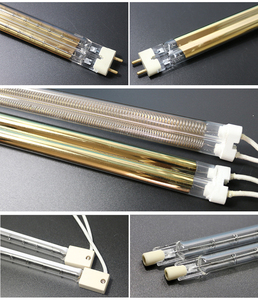 Korte golf enkele rechte buis glazen infrarood sauna verwarmingslamp 110V/220V/380V snelle verwarming explosiebestendig energiezuinig - Product Image 3