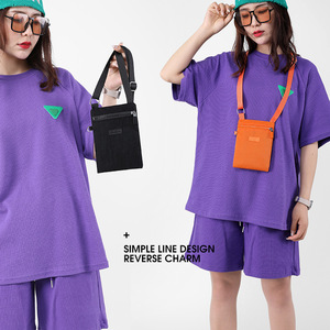 Nueva Mini Bolsa para Teléfono para Mujer, Bandolera con Correa para el Cuello, Monedero, Estilo Coreano, Versátil, de Nailon y Lona, Bolsos de Hombro - Product Image 3