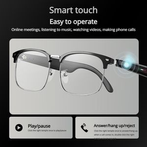 Nuevas Gafas Inteligentes con Traducción IA, Más de 100 Idiomas, Traducción en Tiempo Real, Escucha de Música y Llamadas - Product Image 4