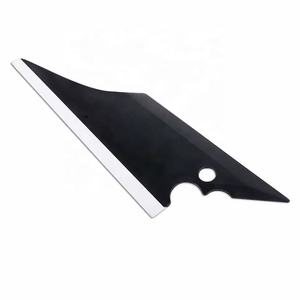 Outil de pose de film pour voiture en forme de poisson, raclette pour film de fenêtre, outil d'installation d'autocollants de voiture, raclette pour film vinyle en fibre de carbone, outil de nettoyage ménager - Product Image 1