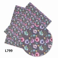 Sac en Faux tissu doux imprimé professionnel, 136 cm x 30 cm, personnalisé, doux, rose, motif de feuilles, pour sac, printemps