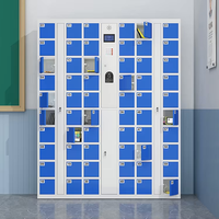 Casier de recharge pour smartphone multi-compartiments, étanche et durable, avec serrure électronique, personnalisable, pour le stockage d'appareils mobiles, directement de l'usine