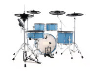 Kit de batterie électronique E-Force Extreme Max Series, ensemble complet de batterie électronique musicale, pack de matériel indépendant, kit de batterie enroulable, pliable