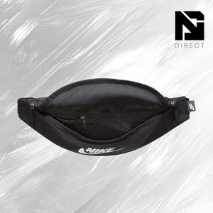 <span class=keywords><strong>Nike</strong></span> Heritage Waist Pack Black Men Sling Shoulder Sports Sac de taille de voyage imperméable - Product Image 4