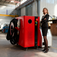 Appareil portable de suppression d'obstacles au laser à impulsions de fibres avec moteur et roulement pour l'élimination et le nettoyage des arbres