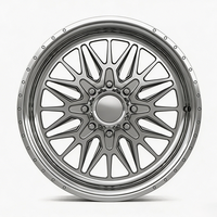 Rines Forjados Personalizados de Perfil Cóncavo Profundo 22X14 24X16 28X14 30X12 26X14 Pulidos para Camionetas con 8X170 8X180 6X135 para Ford F250 RAM 2500