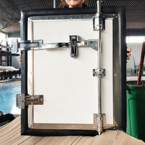 <span class=keywords><strong>Puerta</strong></span> Enrollable Aislada de Acero Galvanizado con Panel Sándwich de PU de 100mm/150mm de Espesor para Almacenamiento en Cámaras Frigoríficas, Diseño Industrial Moderno - Product Image 4