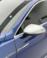 Vinilo Autoadhesivo para Automóviles, Color Azul Sombra Cambiante, Resistente al Desgaste, TPU, Envoltura Protectora para Carrocería de Vehículos