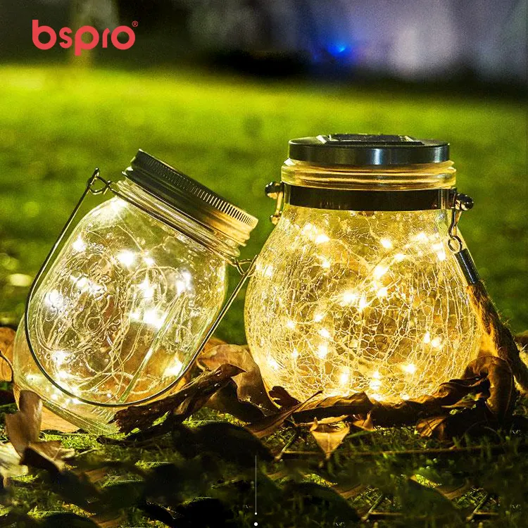Bspro Spotlight Lanterns Portable Lights Outdoor Decor Solar Garden Light