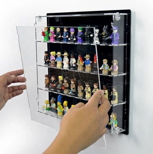Vitrine d'exposition murale en acrylique personnalisée pour figurines uniquement - Product Image 1