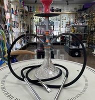 Offre Spéciale – Kit Chicha Arabe Personnalisé avec Logo sur Bouteille en Verre et 2 Tuyaux
