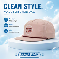 Casquettes OEM gaufrées en gros, vierges, 256 modèles, casquette snapback à cordon, profil bas, cinq panneaux, en polyester/coton doux, style sportif, unisexe