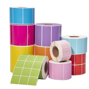 Papier <span class=keywords><strong>d</strong></span>'étiquettes thermiques autocollantes personnalisables en couleur, taille et forme, imprimé <span class=keywords><strong>à</strong></span> l'<span class=keywords><strong>or</strong></span>, sensible <span class=keywords><strong>à</strong></span> <span class=keywords><strong>la</strong></span> chaleur, adhésif amovible/permanent - Product Image 5