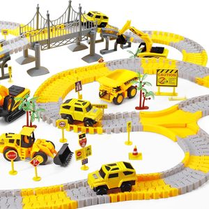 EPT 239 pièces 255 pièces 345 pièces Pistes de <span class=keywords><strong>course</strong></span> de construction, voitures de <span class=keywords><strong>course</strong></span> électriques, véhicules ferroviaires, <span class=keywords><strong>jouets</strong></span> à encastrer - Product Image 2