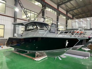 Imbarcazione da Pesca in Mare Deep-V Profisher con Cabina Aperta, Veloce, in Alluminio Marino, 6,85 Metri (23 Piedi), Yacht Sportivo Offshore - Product Image 1