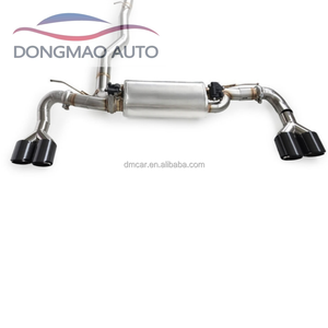 מתאים ל-BMW 640GT G32 3.0T B58 2018-2025 צינור נירוסטה עם שסתום צינור שחור מערכת פליטה אחורית בעלת ביצועים גבוהים - Product Image 5