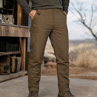 Pantalon cargo tactique Ripstop personnalisé BSCI pour hommes, imperméable, respirant, résistant à l'huile, 65/35 coton poly, pantalon de combat, OEM