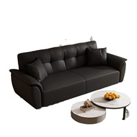 Canapé-lit en tissu anti-griffures pour chat, style nordique, design moderne et minimaliste, pliable, inclinable, avec structure en bois et rembourrage en éponge