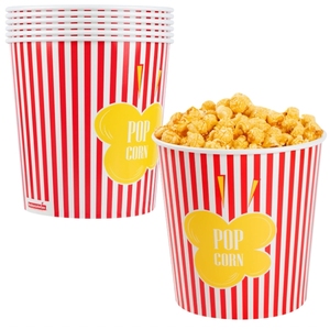 ฝาปิดกระดาษสำหรับบรรจุภัณฑ์อาหารแบบใช้แล้วทิ้ง ทนทานต่อคราบไขมัน เกรดอาหาร สำหรับโลโก้แบบกำหนดเอง เหมาะสำหรับไก่ทอด <span class=keywords><strong>KFC</strong></span> ซุป ข้าวโพดคั่ว ซูชิ และอาหารประเภทอื่นๆ - Product Image 4