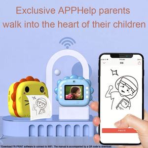 Cámara de Impresión Instantánea para Niños, Mini Cámara Selfie HD 1080p con Papel Fotográfico Térmico, Pantalla de 2.4 Pulgadas, Memoria Integrada de 32GB - Product Image 5