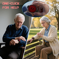 Reloj Inteligente para Personas Mayores con GPS, Detección de Caídas, Alarma SOS, Recordatorio de Medicamentos, Monitor de Sueño y Salud, 4G, Antipérdida
