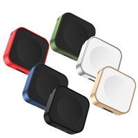 Chargeur sans fil pour montre en alliage d'aluminium à charge rapide, affichage LED, charge magnétique puissante, design ultra fin et mini, double batterie externe