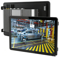 Panel PC Android Industri 13,3 Inci All-in-One Tanpa Kipas Komputer Layar Sentuh Terintegrasi HMI RAM 16GB Penyimpanan 512GB Layar 1080p
