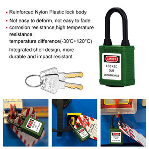 Candado de Seguridad Industrial <span class=keywords><strong>Zenex</strong></span>, Impermeable, Personalizado, Compuesto, Aislado, a Prueba de Polvo, con Bloqueo de Seguridad, Certificación CE/EX - Product Image 2