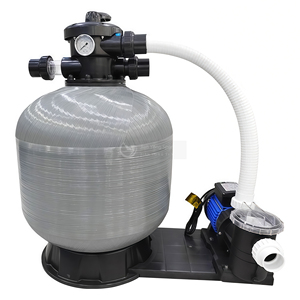 Equipo de Tratamiento de Agua para Piscinas con Filtro de <span class=keywords><strong>Arena</strong></span> de Material FRP de Seis Válvulas Inteligentes de Montaje Superior para Piscinas al Aire Libre - Product Image 5