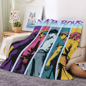 Vente chaude HUNTRIX Girl K POP Kpop Demon Hunters Motif Couverture Impression Personnalisée Polaire Flanelle Jeter Couvertures - Product Image 4