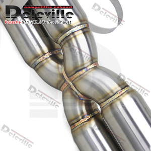 ท่อไอเสีย OBM Catback สำหรับ 997/997.1 3.6L ปี 2004-2012 รุ่น Escape วัสดุ SUS304 ระบบสุญญากาศ - Product Image 4
