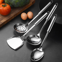 Articles de cuisine en acier inoxydable Offre Spéciale Cuillère de cuisson Louche Turner Ustensiles de cuisine Outils Ustensiles de cuisine