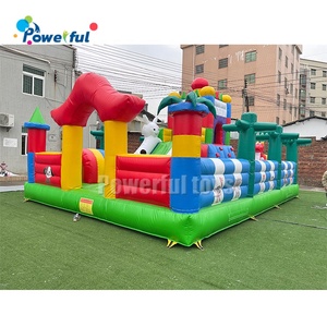 Castello Gonfiabile <span class=keywords><strong>Robot</strong></span> Guerriero in Offerta Speciale per Bambini - <span class=keywords><strong>Gioco</strong></span> Gonfiabile per Feste, Salto e Scivolo Combinati per Esterni - Product Image 3