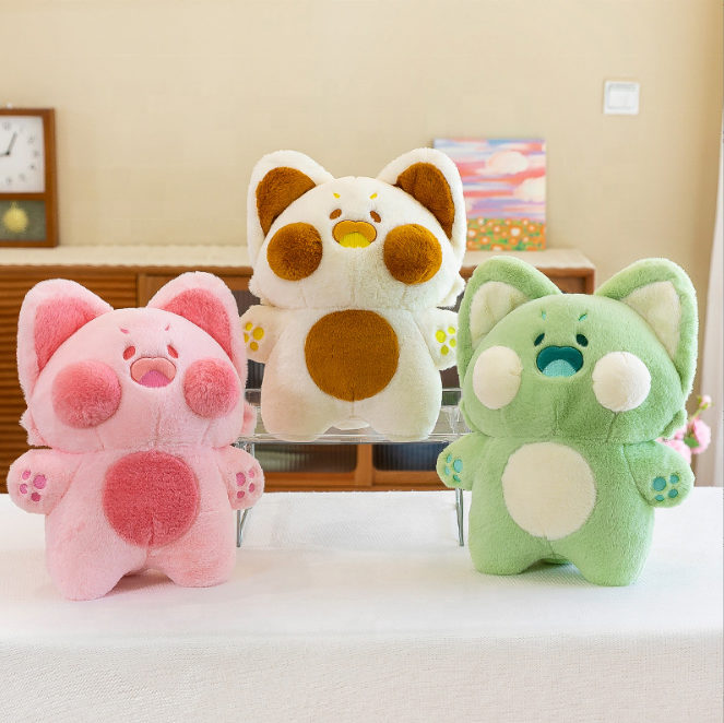 60かわいいDuduニャー落書きDudu猫ぬいぐるみ子猫カワイイ