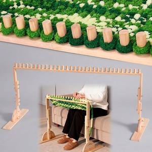 Machine à tricoter des couvertures épaisses de 63 pouces, taille personnalisée, fil fait main, écologique, multicolore, sans aiguilles, pour débutants - Product Image 4