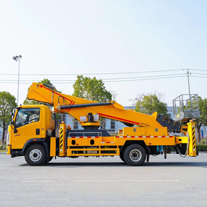 Nouvelle plateforme de travail aérien Diesel Howo 20m, nacelle télescopique rotative à 360 degrés, charge utile 200kg, pour travaux de construction - Product Image 5