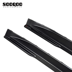 SOOQOO Jupes latérales de remplacement en fibre de carbone préimprégnée pour <span class=keywords><strong>BMW</strong></span> G82 G83 M4 <span class=keywords><strong>2021</strong></span>+ - Product Image 5
