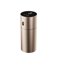 Diffuseur de parfum pour voiture, électrique en métal, 30 ml, avec minuterie intelligente, sans eau, pour huiles essentielles, désodorisant pour usage commercial, domestique, hôtelier et de bureau