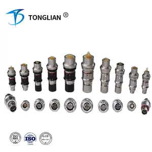 TT FX Custom IP68 Waterproof 2 4 6 8 12 Pin Male Female Connector Self-locking Connectors Fittings Factory Manufactures
