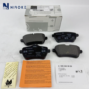 NIboke Plaquette de frein en céramique automatique de haute qualité Plaquette de frein à disque A0084200820 pour <span class=keywords><strong>Mercedes</strong></span>-Benz Classe <span class=keywords><strong>S</strong></span> W222 Arrière - Product Image 2