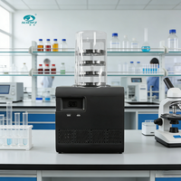 SCIENTZ-18ND/A-Normal Máquina Liofilizadora Automática Comercial y de Laboratorio Doméstico con Cúpula Calefactada de Acero Inoxidable de Alta Calidad