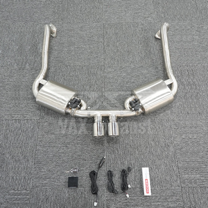 103.OEM/ODM Leistungssteigerung Valvetronic Edelstahl Cat-Back Auspuffanlage für Porsche 981 2007-2012 - Product Image 1