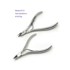 Professional Nail Care Tool Best Seller Premium Stainless Steel 6MM Small Jaw Cuticle Nail Nipper For Salon