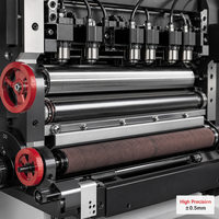 Machine de découpe et d'impression flexographique stable pour carton ondulé avec rouleaux céramiques Anilox et en caoutchouc