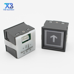 Botón de Salida para <span class=keywords><strong>Ascensor</strong></span> Toshiba CS-41-GG, Modelo CV330, Botón Metálico de CC de 5 V para Almacén y Chalet - Product Image 5