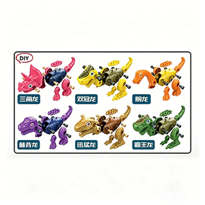 Bolsa Sorpresa de Dinosaurios, Juguete Coleccionable, Desarmable, Rompecabezas de Dinosaurios, Paquete Sorpresa de Dinosaurios para Niños, Regalo para Niños - Product Image 4