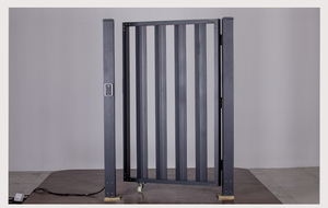 Kích thước tùy chỉnh tự động lối vào nhỏ gấp cổng an ninh Hệ thống thẻ thông minh Swing mở phong cách cho căn hộ sân sử dụng thương mại - Product Image 4